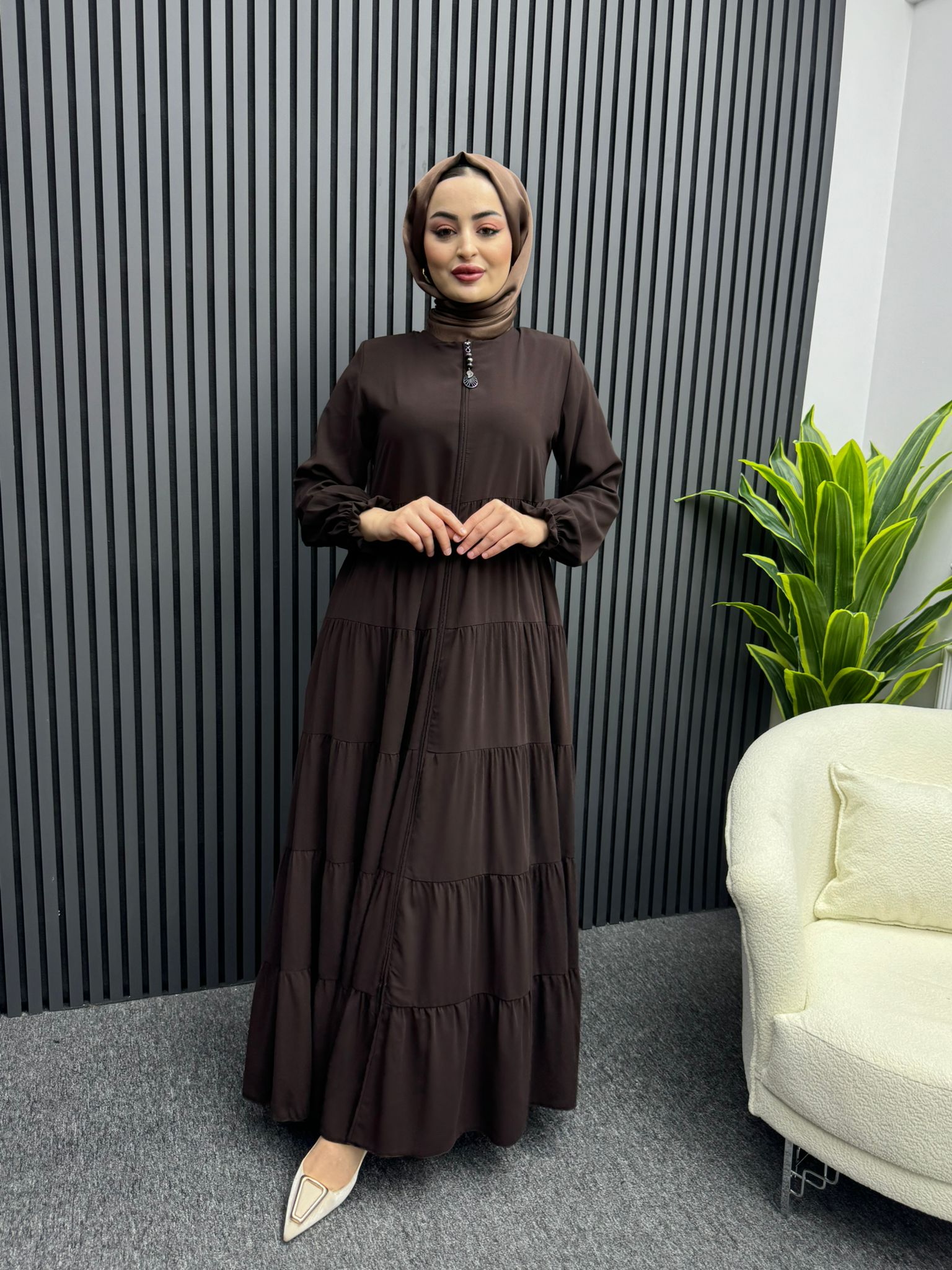 Aksa Ferace kahverengi